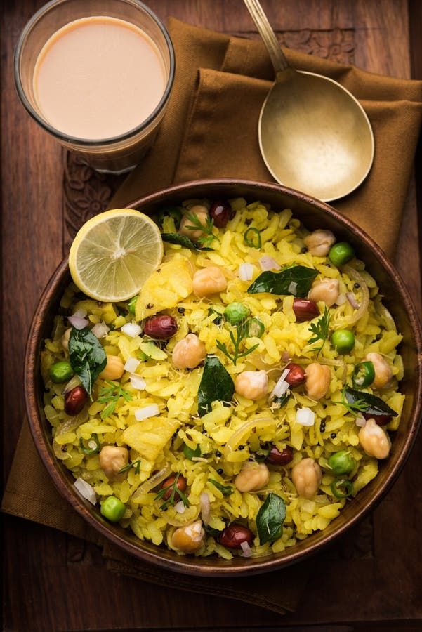 Poha Preparation